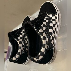Vans Old Skool Black/White Checkered OFF THE WALL Sneakers Shoes